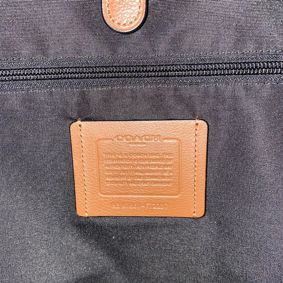 Coach Large Leather Backpack - Picture 5 of 5